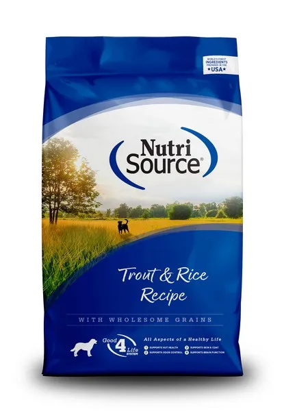 15 Lb Nutrisource Adult Dog Trout & Rice - Health/First Aid